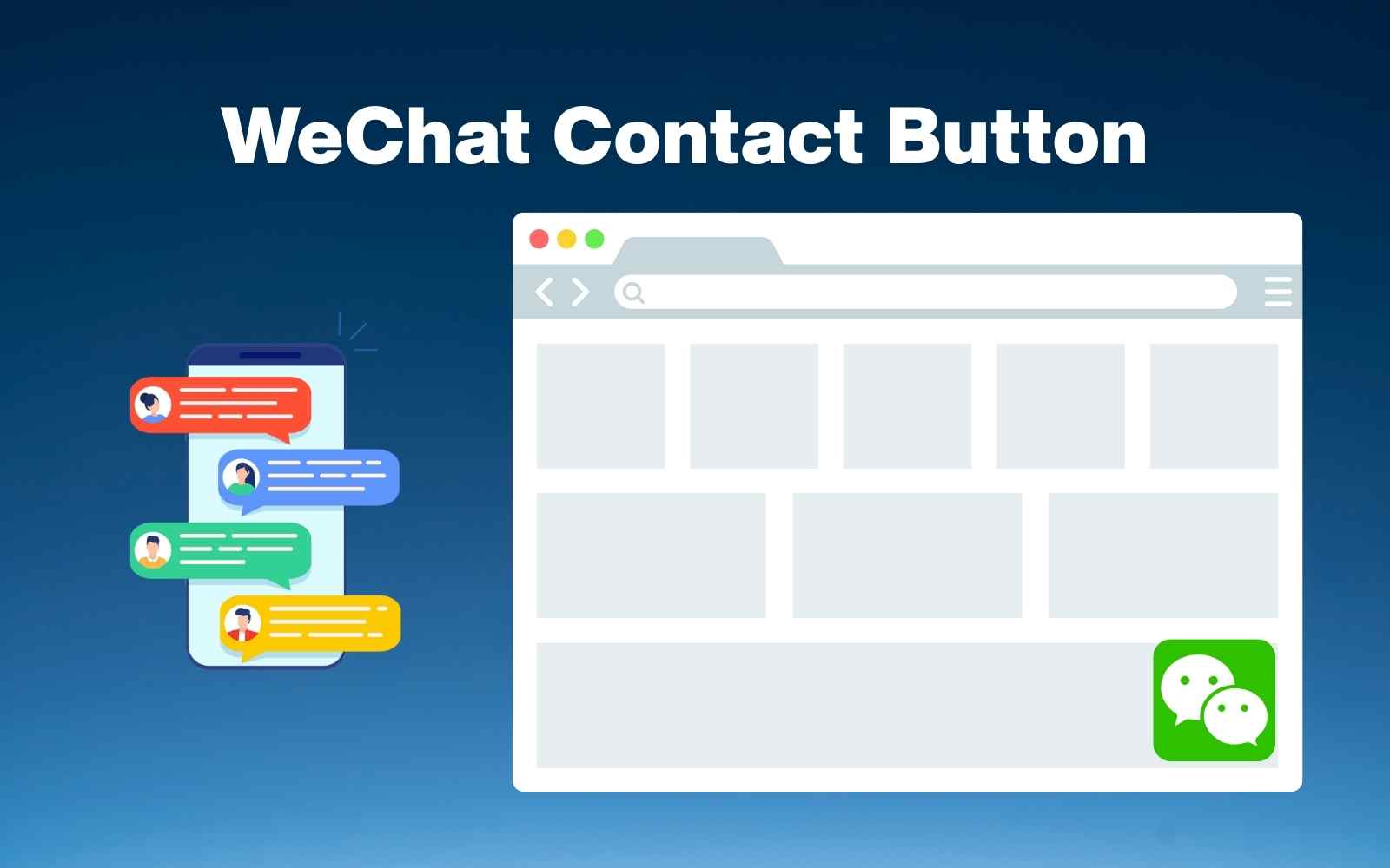 WeChat Contact Button Joomla Module